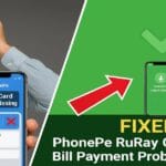PhonePe RuPay credit card bill payment issue fix