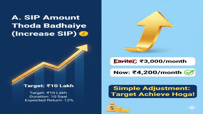 SIP Amount Thoda Badhaiye